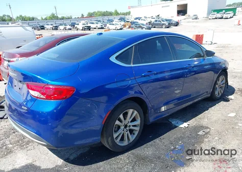 2015 Chrysler 200 Limited из США, поврежденный, VIN 1C3CCCAB3FN738526